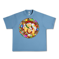 Pebble Blue Christmas chick Urban Heavy Tee - Artiststas