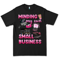 Black minding my own small business Premium Tee - texasbilliewilder