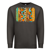 Smoke fall pumpkin brushstroke Premium Sweatshirt - BundleAndBundleShop