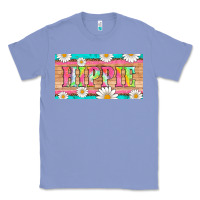 Colony Blue hippie and daisys license plate template Classic Tee - Artiststas