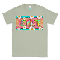Matcha hippie and daisys license plate template Classic Tee - Artiststas