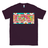 Plum hippie and daisys license plate template Classic Tee - Artiststas
