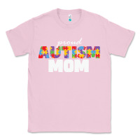 Bubblegum Pink LIL Autism Mom Classic Tee - CowhideDigitalArt
