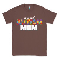 Chestnut LIL Autism Mom Classic Tee - CowhideDigitalArt