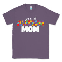 Lavender LIL Autism Mom Classic Tee - CowhideDigitalArt