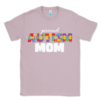 Lilac LIL Autism Mom Classic Tee - CowhideDigitalArt