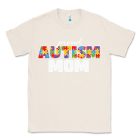 Natural LIL Autism Mom Classic Tee - CowhideDigitalArt