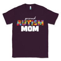 Plum LIL Autism Mom Classic Tee - CowhideDigitalArt