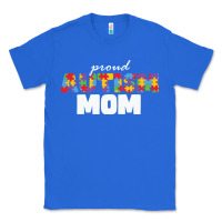True Royal LIL Autism Mom Classic Tee - CowhideDigitalArt