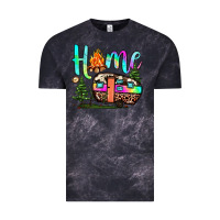 Cloud Black home camp Vintage Tee - JahusDesignShop