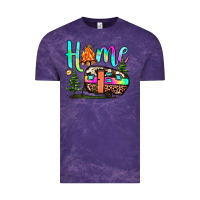 Cloud Purple home camp Vintage Tee - JahusDesignShop
