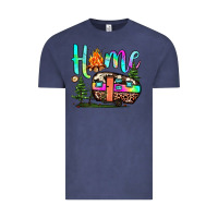 Vintage Denim home camp Vintage Tee - JahusDesignShop