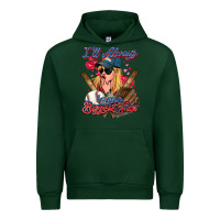 Forest Green I'll always be your biggest fan Baseball Urban Hoodie - HowdyJamesFarm