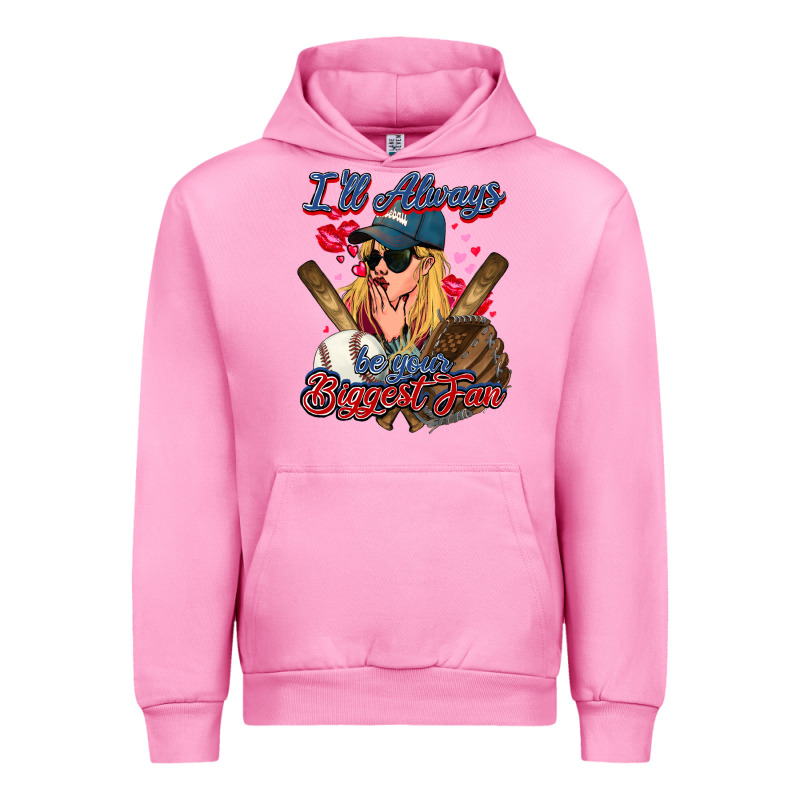 I'll Always Be Your Biggest Fan Baseball Urban Hoodie by HowdyJamesFarm | Teevron