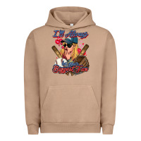 Pigment Burro I'll always be your biggest fan Baseball Urban Hoodie - HowdyJamesFarm