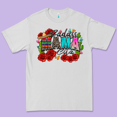 Badass Mama Cita Premium Tee Designed By Zillion Design Studio