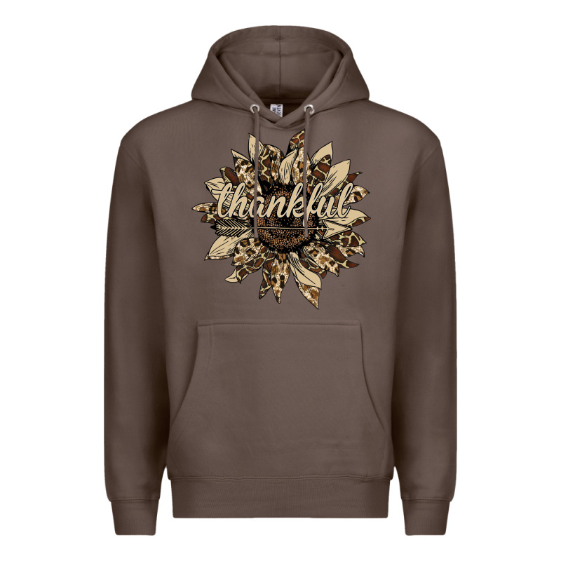 Thankful Sunflower Premium Hoodie by Bettercallsaul | Teevron