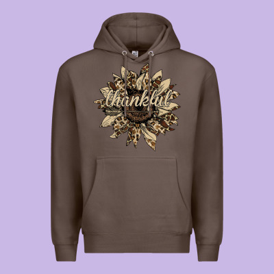 Thankful Sunflower Premium Hoodie Designed By Bettercallsaul