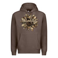Coffee Thankful Sunflower Premium Hoodie - Bettercallsaul