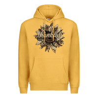 Mustard Thankful Sunflower Premium Hoodie - Bettercallsaul