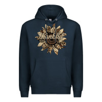 Navy Thankful Sunflower Premium Hoodie - Bettercallsaul