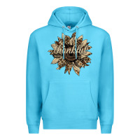 Ocean Blue Thankful Sunflower Premium Hoodie - Bettercallsaul