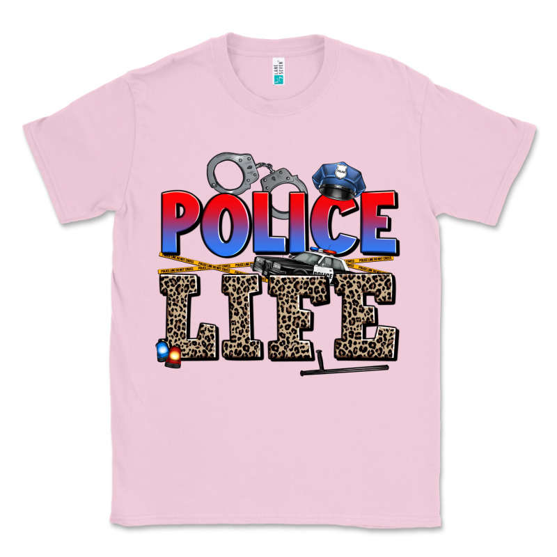 Police Life Classic Tee by AdoDesignShop | Teevron