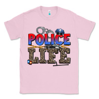 Bubblegum Pink police life Classic Tee - AdoDesignShop