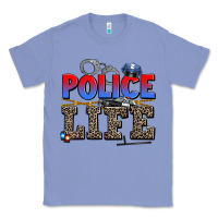 Colony Blue police life Classic Tee - AdoDesignShop
