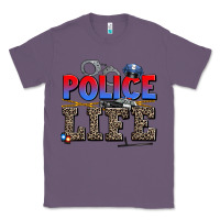Lavender police life Classic Tee - AdoDesignShop
