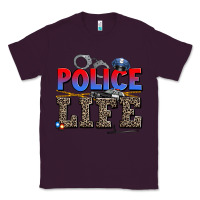 Plum police life Classic Tee - AdoDesignShop