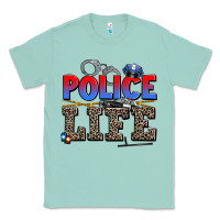 Seafoam police life Classic Tee - AdoDesignShop