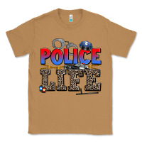 Toasted Coconut police life Classic Tee - AdoDesignShop