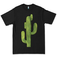 Black cactus Premium Tee - BarkalooDesign