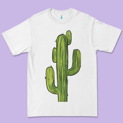 Cactus Premium Tee Designed By Barkaloodesign