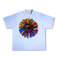 Grape Ice pride sunflower Urban Heavy Tee - JahusDesignShop