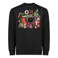Black christmas oh snap Heavyweight Sweatshirt - AdoDesignShop