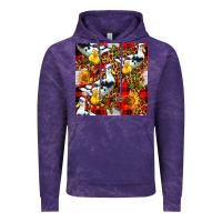 Cloud Purple christmas leopard duck Vintage Hoodie - FaDigitalArtStudio