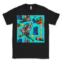 Black construction vehicles Classic Tee - BundleAndBundleShop