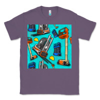Lavender construction vehicles Classic Tee - BundleAndBundleShop