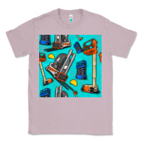 Lilac construction vehicles Classic Tee - BundleAndBundleShop