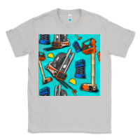 Moon Dust construction vehicles Classic Tee - BundleAndBundleShop