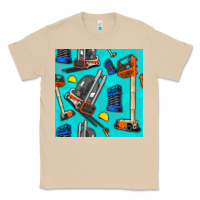 Mushroom construction vehicles Classic Tee - BundleAndBundleShop