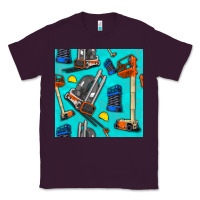 Plum construction vehicles Classic Tee - BundleAndBundleShop