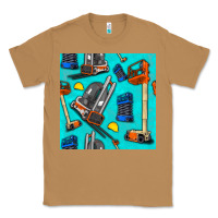 Toasted Coconut construction vehicles Classic Tee - BundleAndBundleShop