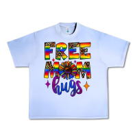 Grape Ice free mom hugs Urban Heavy Tee - JahusDesignShop