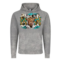 Cloud Rock highland cow mom Vintage Hoodie - JahusDesignShop