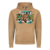 Vintage Camel highland cow mom Vintage Hoodie - JahusDesignShop