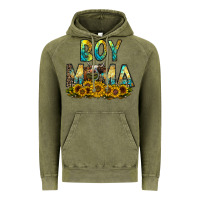 Vintage Olive boy mama Vintage Hoodie - CowhideDigitalArt