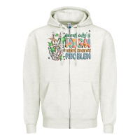 Oatmeal Heather somebodys high maintenance problem Zipper Hoodie - MaliasSmallBusiness